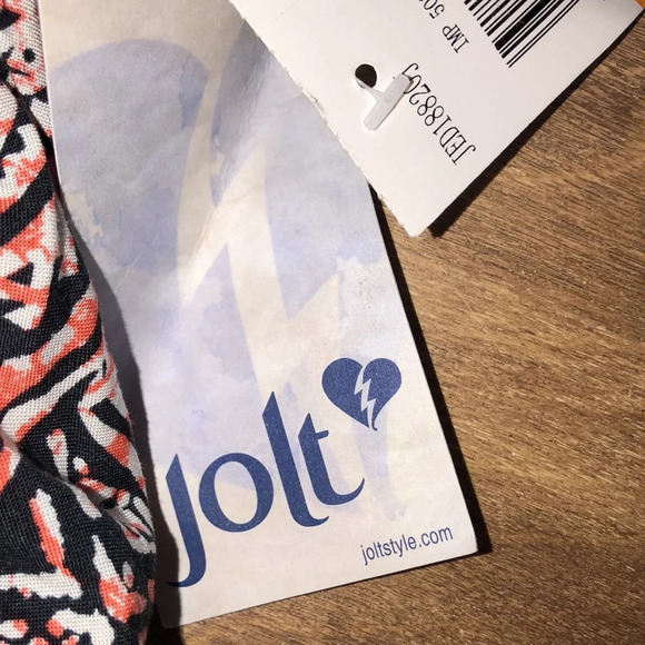 jolt size small boho strapless romper; new w/ tags - Picture 4 of 5